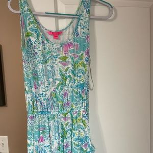 Lilly Pulitzer Romper Elephant Print